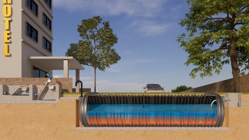 STATION D'EPURATION DES EAUX USES | ECODEPUR SBR